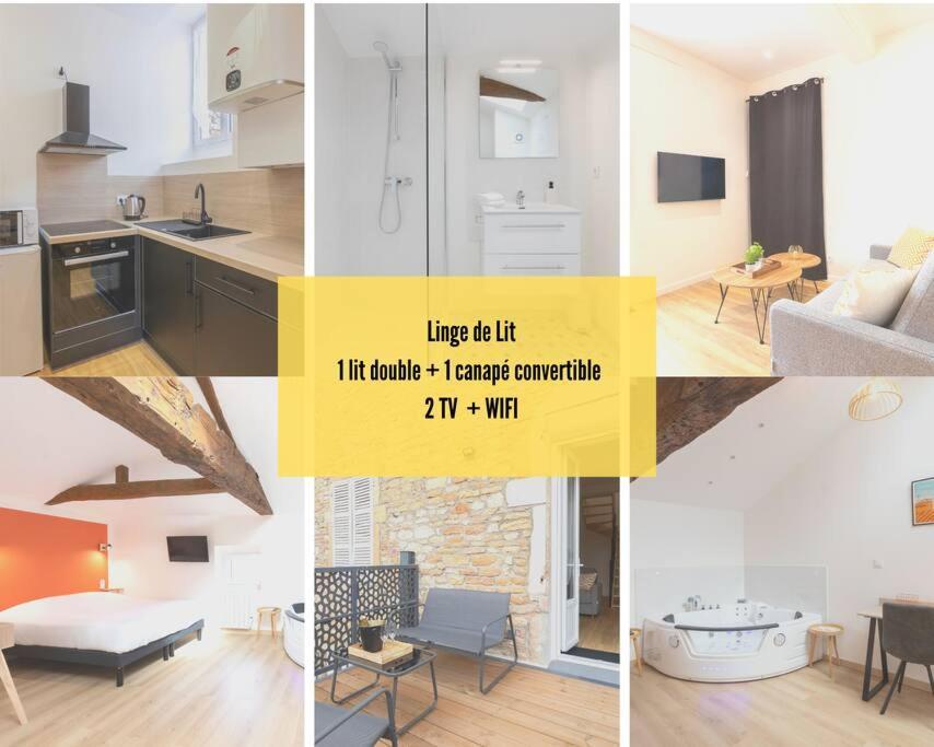 Cabana & L'Escapade Sud Maconnaise - Terrasse & Parking Apartment Екстериор снимка