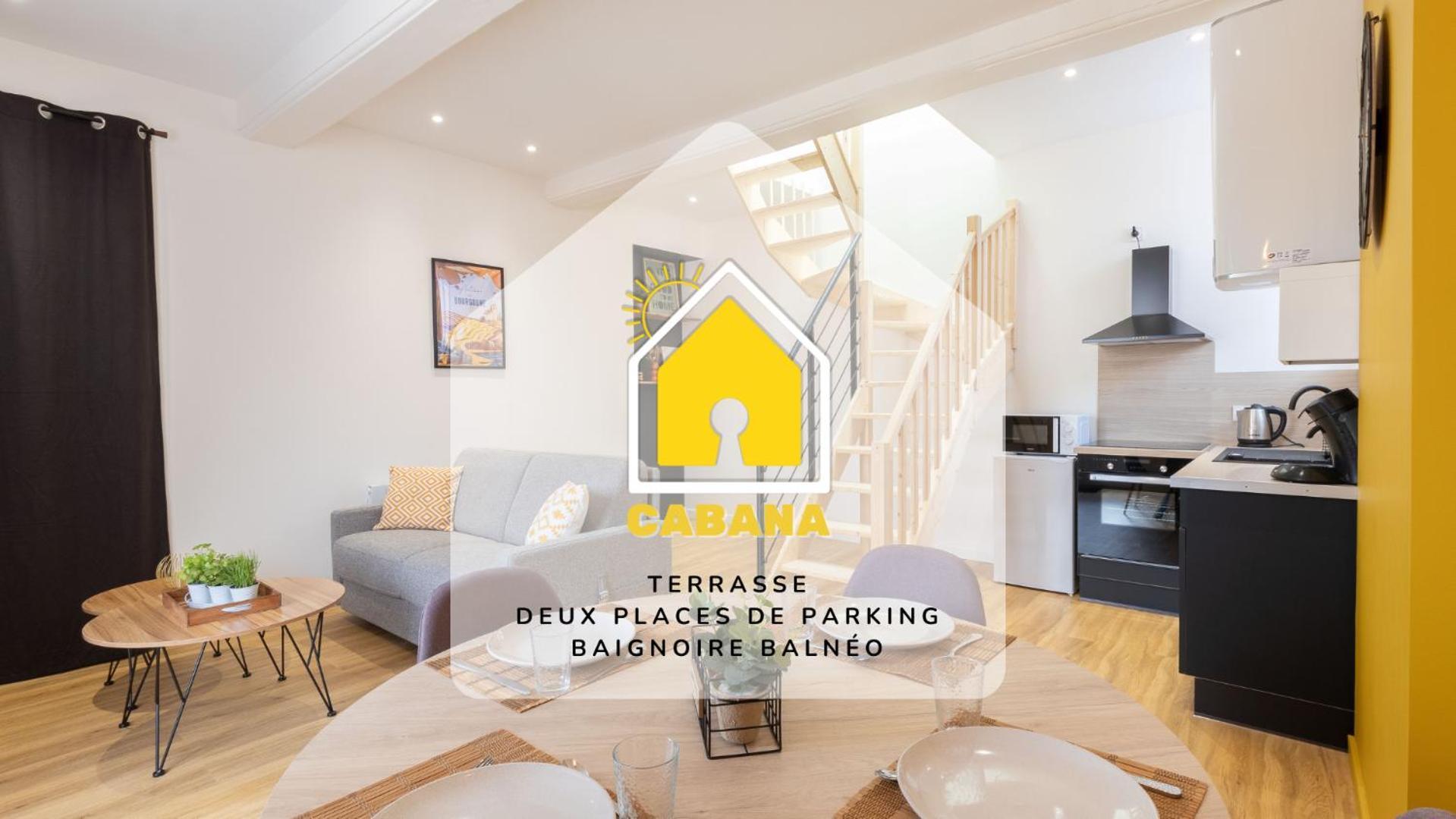 Cabana & L'Escapade Sud Maconnaise - Terrasse & Parking Apartment Екстериор снимка